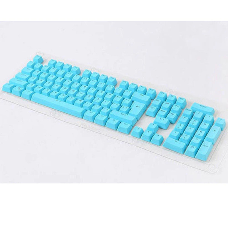Aland 104 Key PBT Keycaps - Sky Blue - أكسسوار لوحة مفاتيح